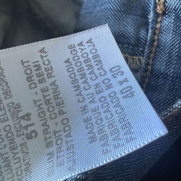 Levi’s 514 Slim Straight 40 x 30 Men’s Jeans - Picture 6 of 6